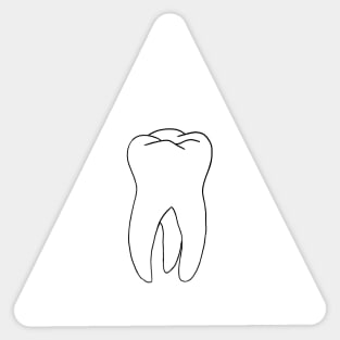 Tooth medical art Sticker